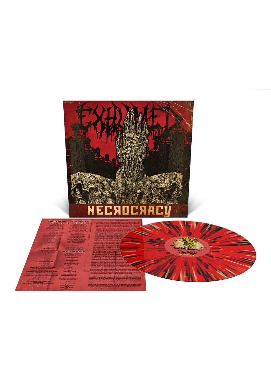 Exhumed - Necrocracy. (Only 1500 worldwide!)